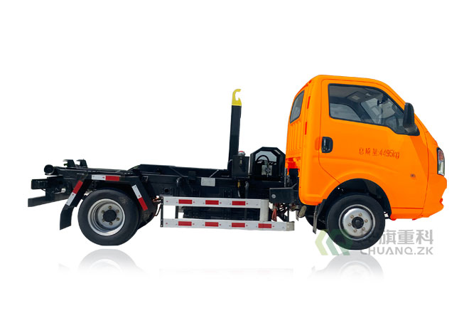 传旗重科牌CQH5040ZXXCKBEV纯电动车厢可卸式垃圾车