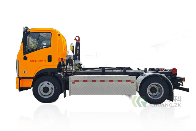 传旗重科牌CQH5120ZXXSXBEV纯电动车厢可卸式垃圾车