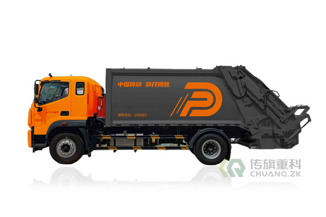 传旗重科牌CQH5180ZYS6BJ压缩式垃圾车