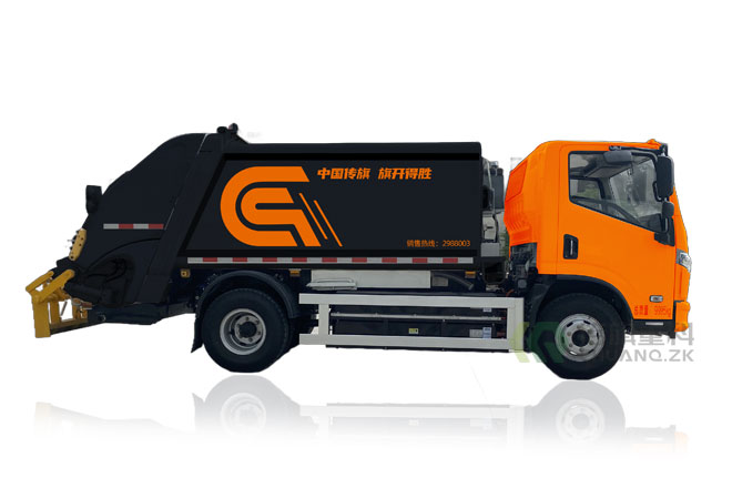 传旗重科牌CQH5100ZYSSHBEV纯电动压缩垃圾车