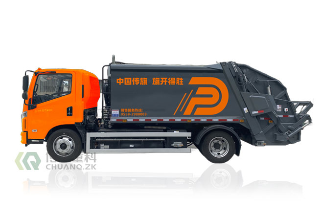 传旗重科牌CQH5120ZYSSHBEV纯电动压缩垃圾车