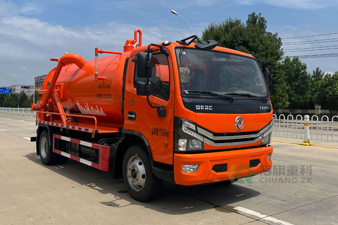 传旗重科牌CQH5120GXW6EQ吸污车