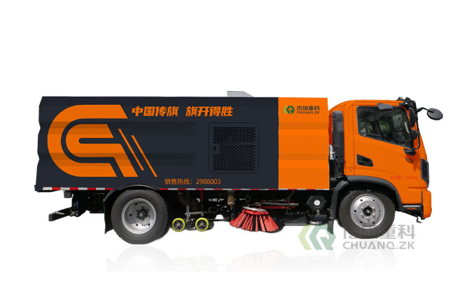 传旗重科牌CQH5120TXS6DF洗扫车